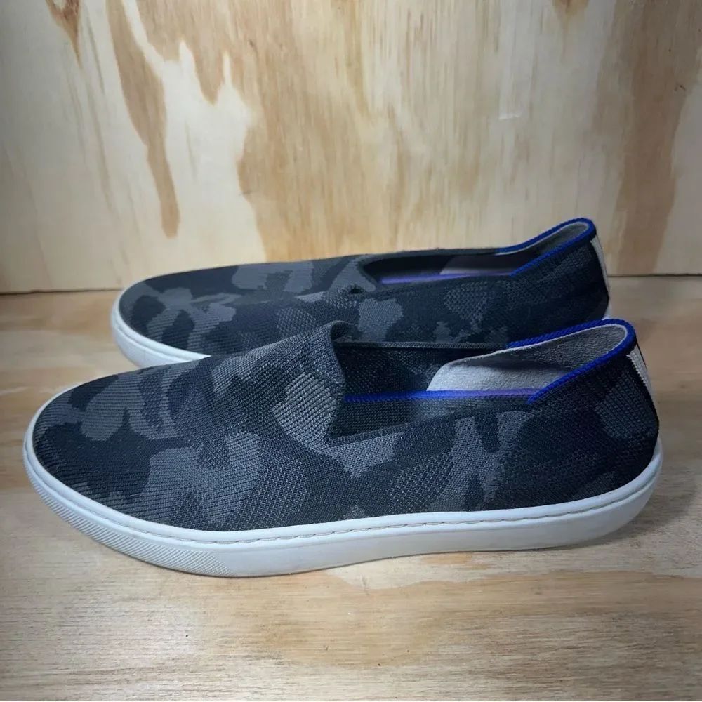 Rothy’s Original Slip-On Camouflage Sneakers Women’s Size 7.5